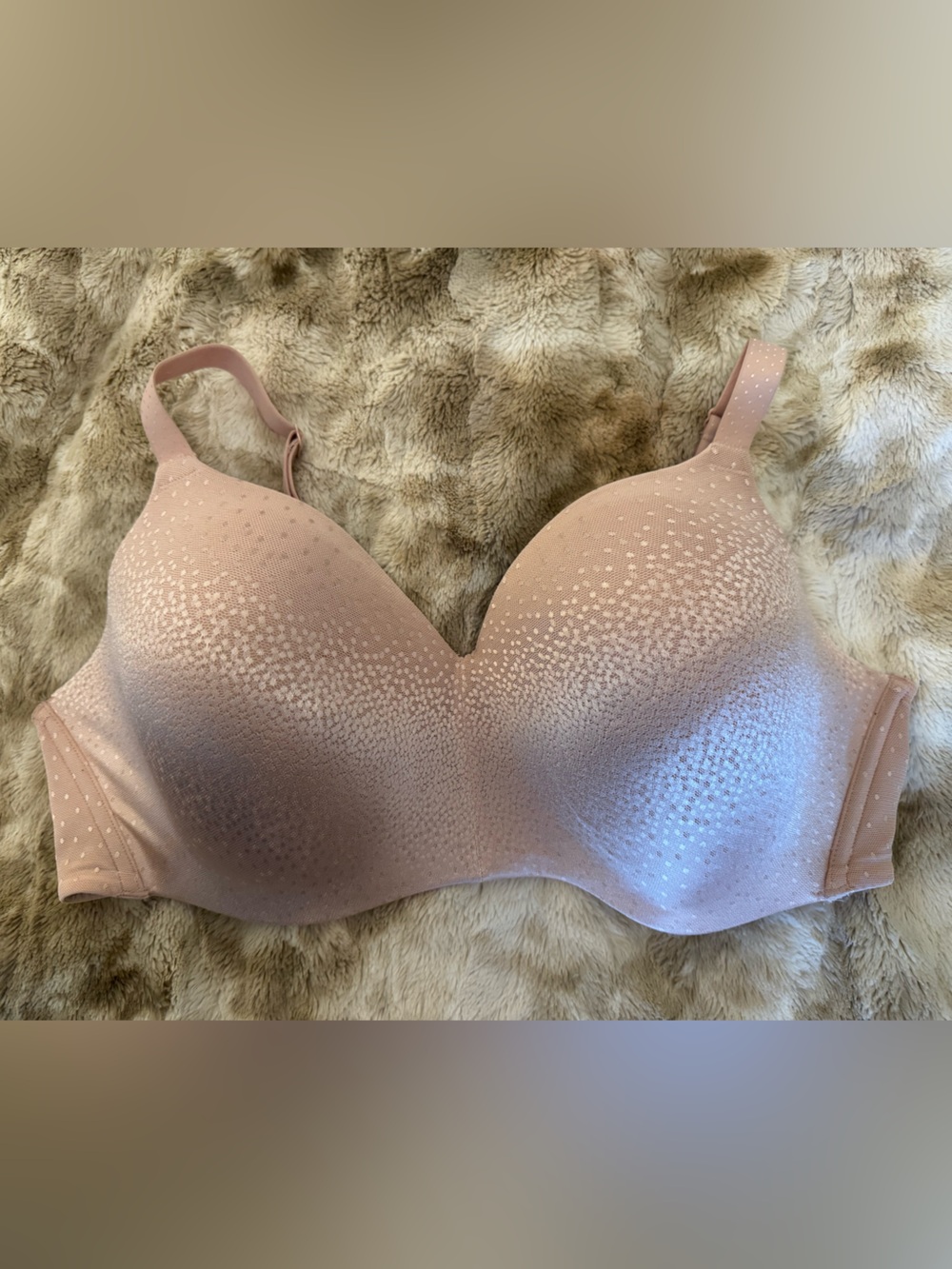 Wacoal Back & Side Smoothing Wirefree T-Shirt Bra PINK rose dust